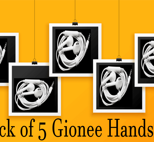 Gionee Original Handsfree bundle of 5 pieces