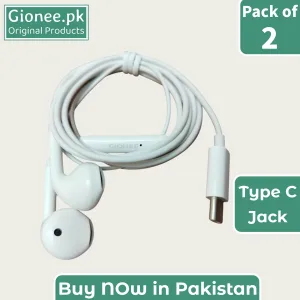 Pack of 2 Gionee Type C Handsfree Top Bass Quality