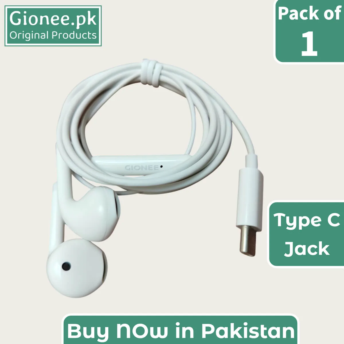 Gionee Original Type C Handsfree price in Pakistan gionee.pk