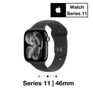 Series 11 Smart Watch (46mm) with Apple Logo – Wireless Charging and Bluetooth